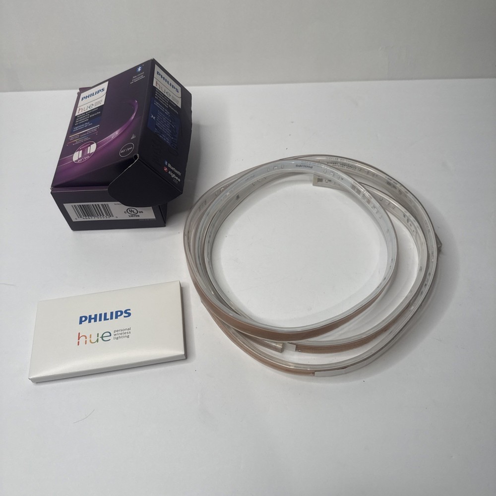 (2) Philips Hue Indoor Smart LED Light Strip Plus Extension