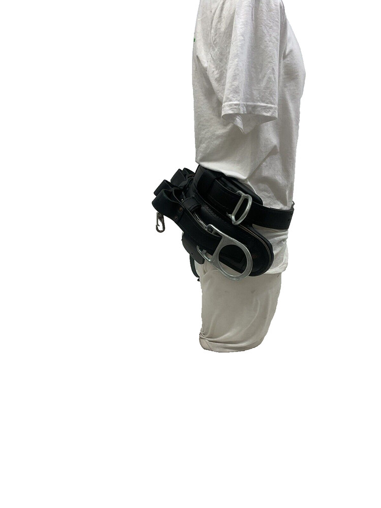 BuckinghamMFG Short Back Mobility Leather Climbing Belt 20192M-30