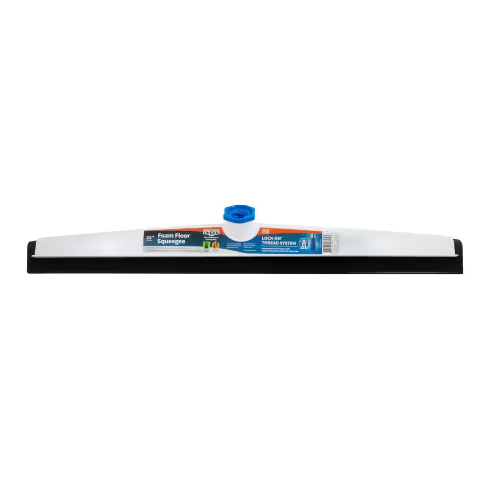 Lock-On 22 In. Foam Floor Squeegee