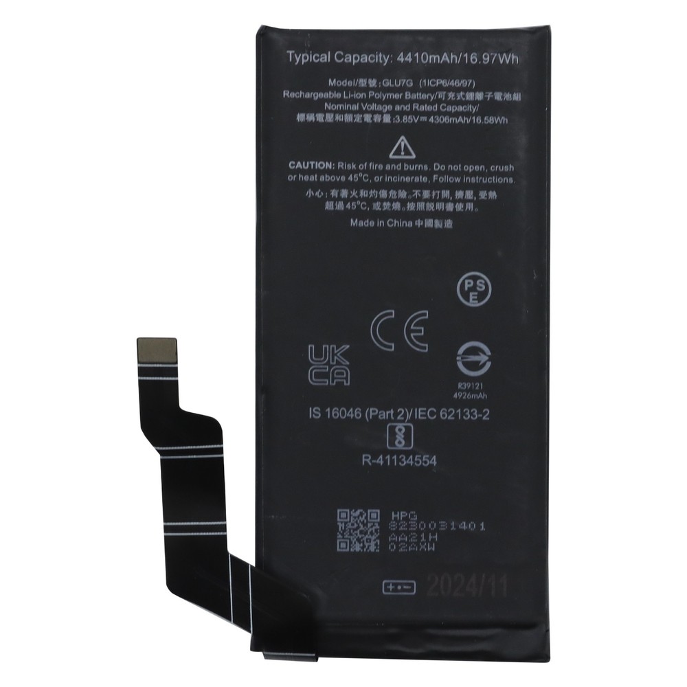 Battery Replacement for Google Pixel 6a GLU7G 4410mAh