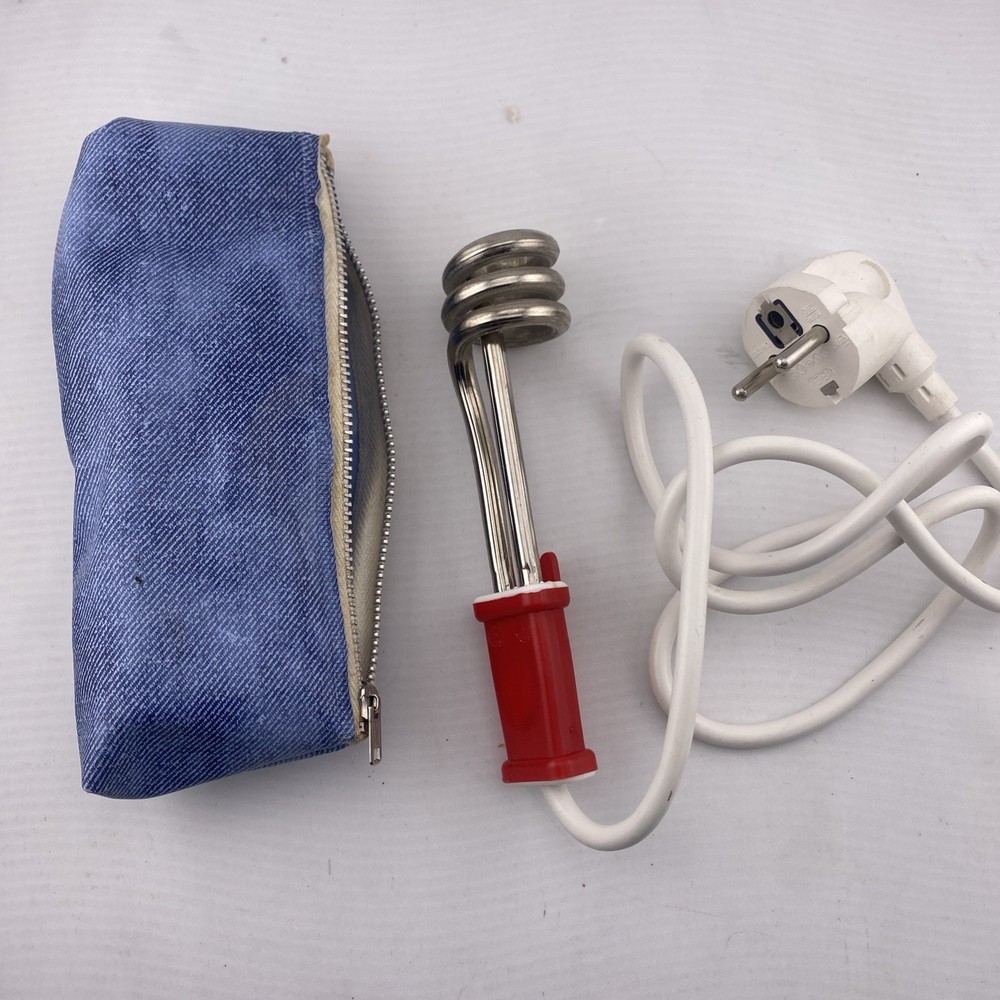 230 V-1000W Portable Water Heater Immersion Element Travel Boiler Free Shipping