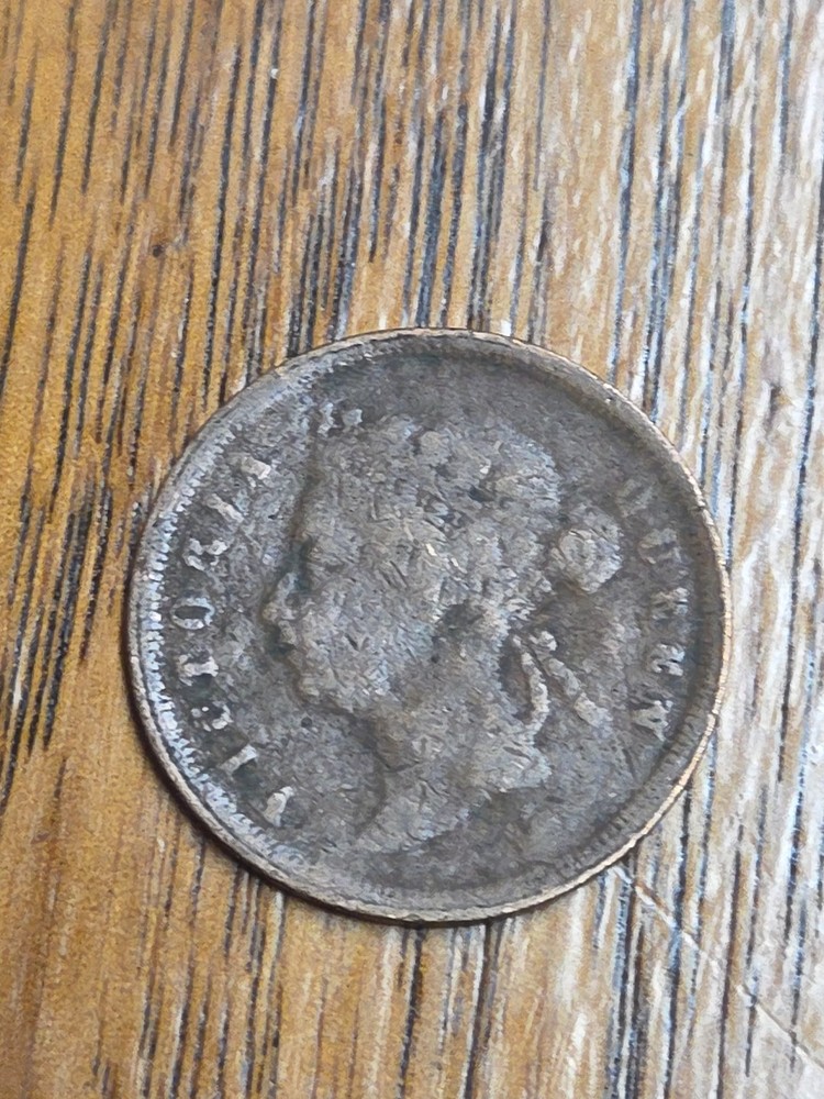 1875 Straits Settlements One Cent