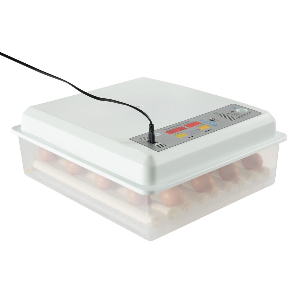 64 Eggs Incubator Digital Automatic Turning Hatcher Chicken Temperature Control