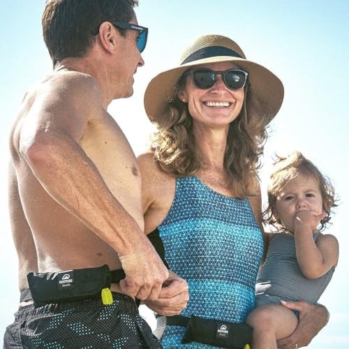 Beach One-Pull Inflatable Water Safety Buoy Sea Blue