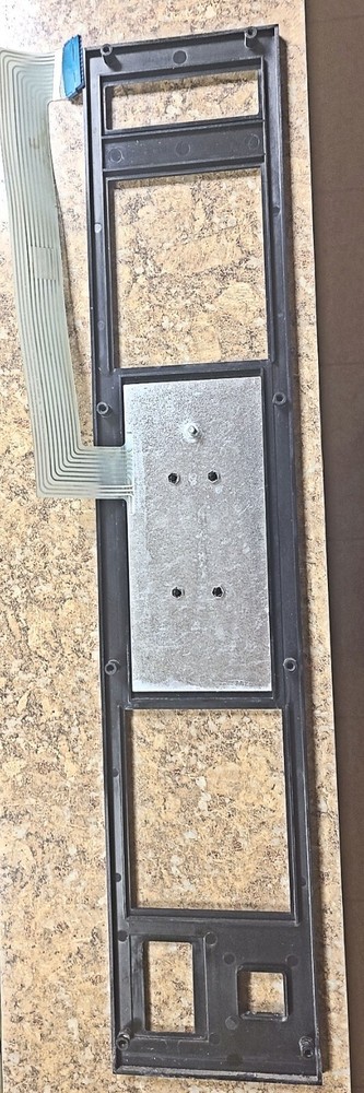 National 157 158 167 & 168 model snack vending machine selection panel assembly