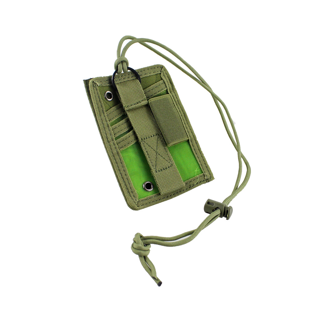 Adjustable Neck Lanyard Key Ring Loop Patch Badge Holder & Credit Card Organizer