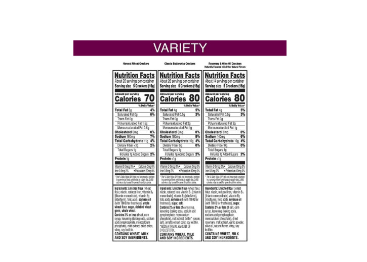 Kellogg's Toasted Variety Pack Crackers, 40 oz.