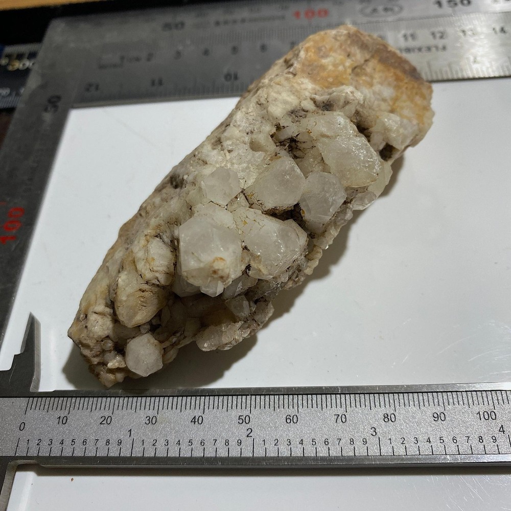 QUARTZ ASSEMBLAGE - VIRTUOUS LADY MINE, BUCKLAND MONOCHORUM, DEVON, ENGLANF 250g