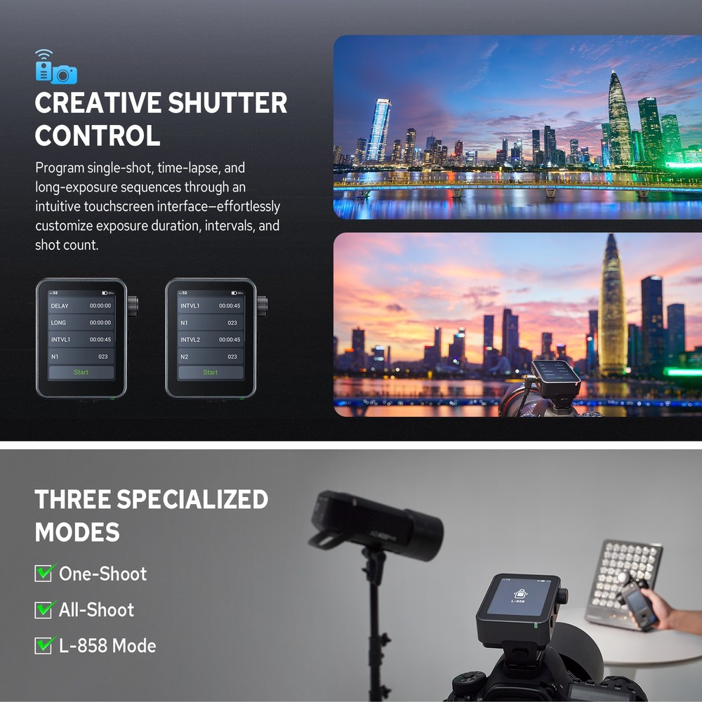 GODOX X3PRO-S Touchscreen TTL 2.4G Wireless Flash Trigger Transmitter for Sony