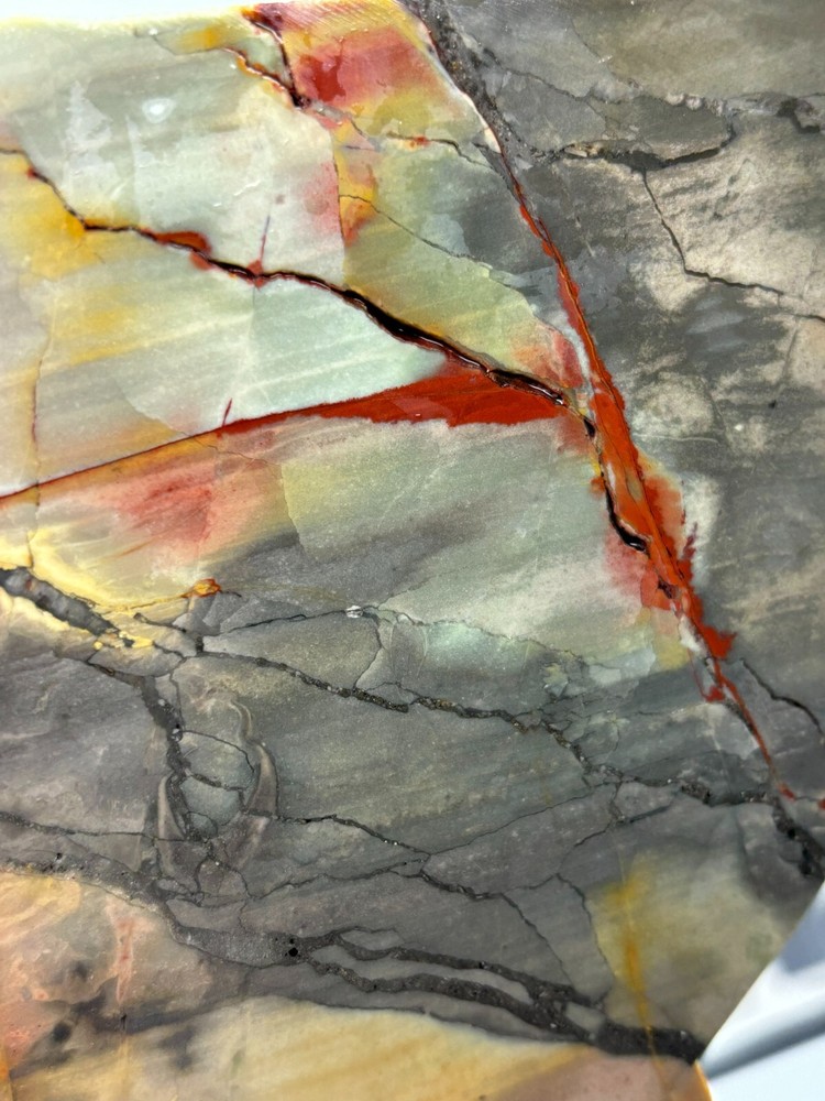 Arizona Polychrome Jasper aka Spring Jasper slab Cabbing Lapidary Combo ship avl