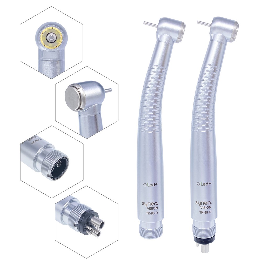 Dental TK-98D 5 Ring Shadowless E-generator LED High Speed Handpiece Turbine