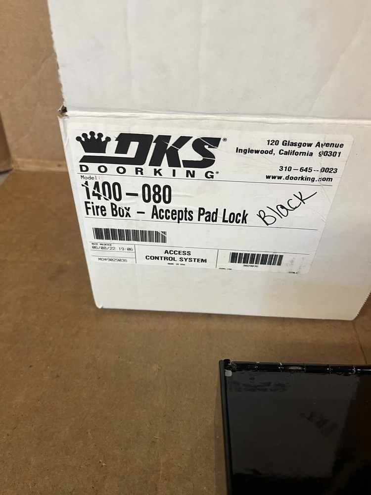 Doorking 1400-080 fire box S9