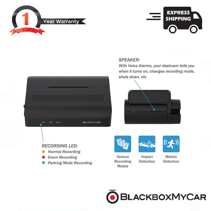 BlackVue DR770X 3-Channel Cloud Dash Camera and Secure Recording Box (Grade A)