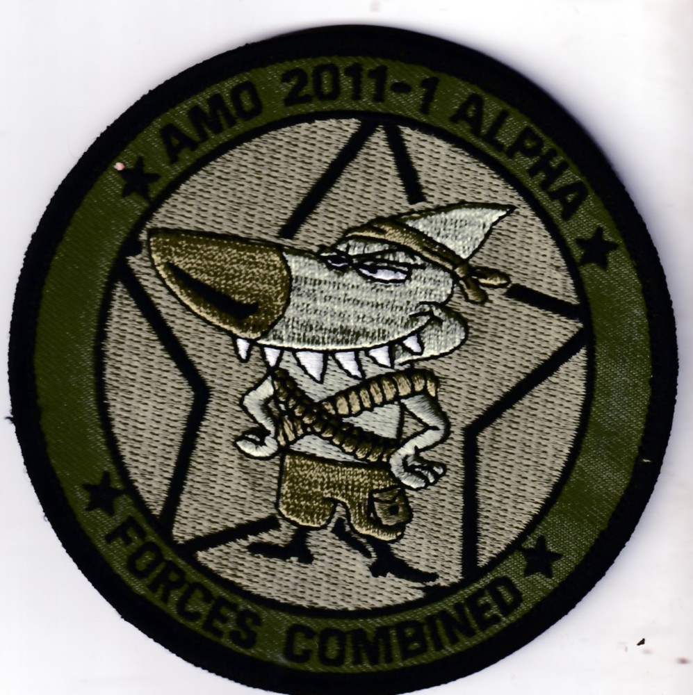 RNLAF Dutch Air Force Algemene Militaire Opleiding  basic training  2011-1 patch