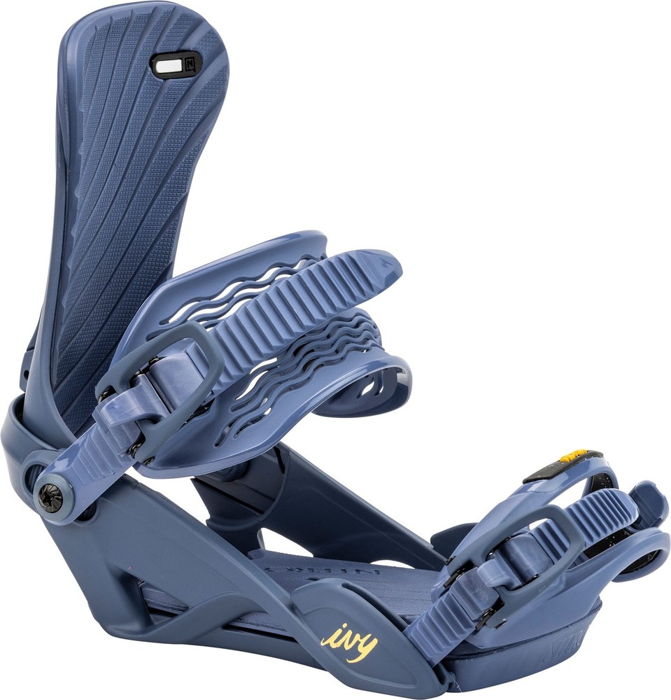Nitro Ivy Women's Snowboard Bindings, Violet, Small MY25