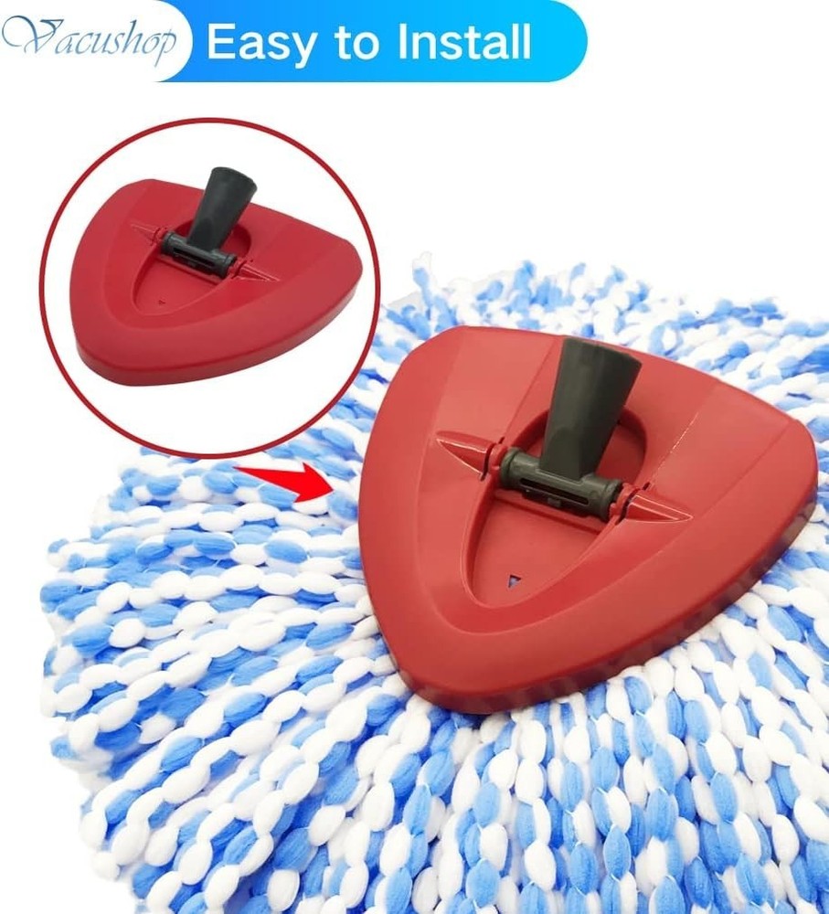 Mop Accessories Replacement for O-Ceda Spin Mop Handle x1 pcs Handle+Base