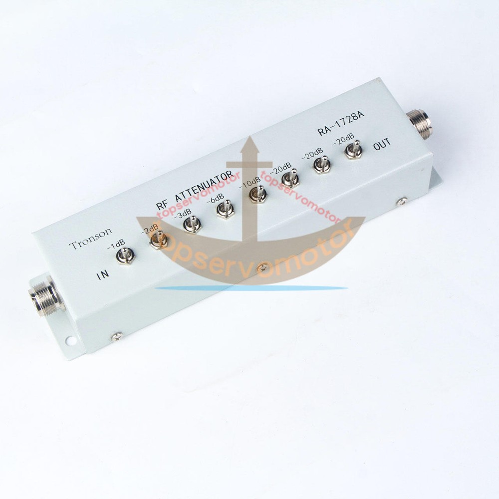 0 - 82DB VARIABLE/ STEP ATTENUATOR 50 OHM for Ham Radio Transmitter NEW