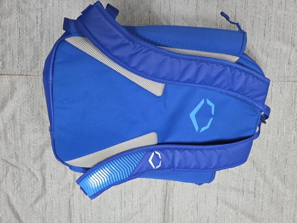EvoShield Recruit Backpack Baseball Softball Nomads42 Blue Multipocket Equipment