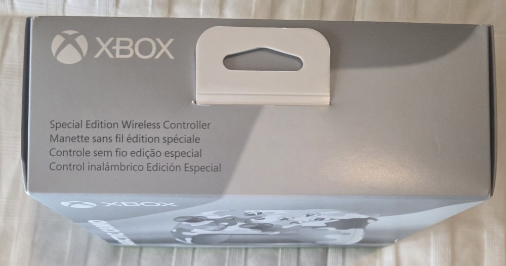 *BOX ONLY* Microsoft XBox Arctic Camo Special Edition Wireless Controller