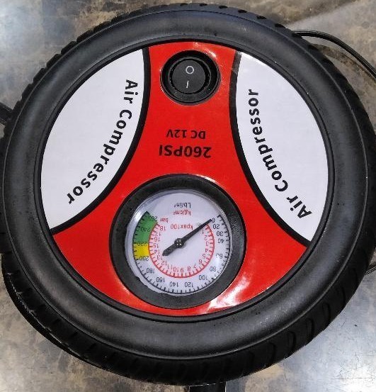 12V Shaped Car Inflator Portable Multi Purpose