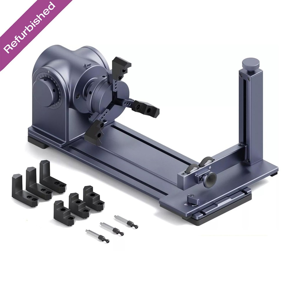 Refurbished LaserPecker LP5 LP4 Laser Rotary Axis Attachment Cylindrical Module