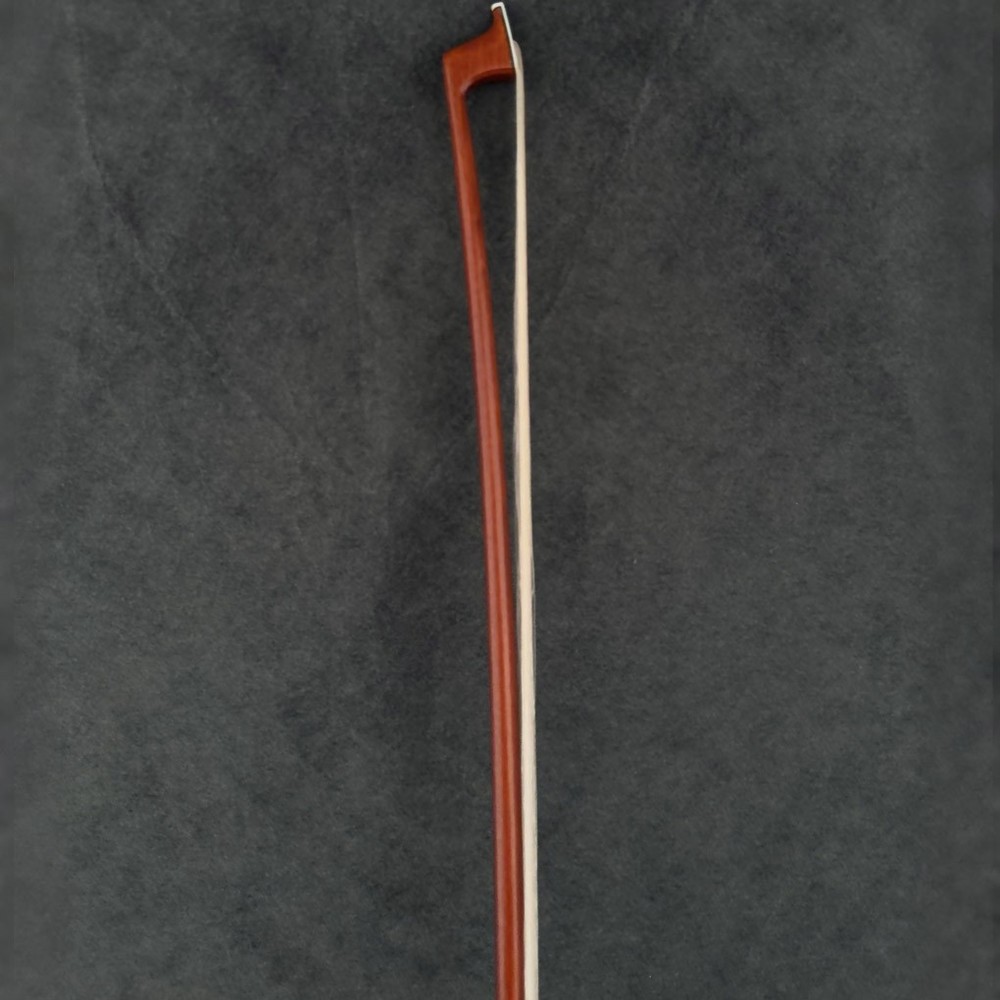 D.Peccatte Copy Master Pernambuco Viola Bow Red OX Fleur-De-Lys Frog Silver