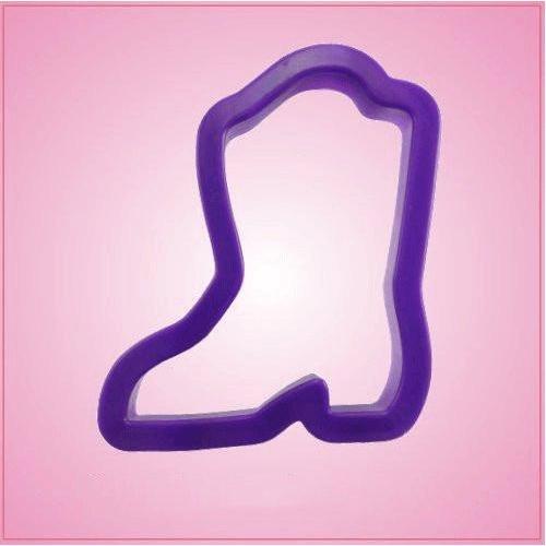 Purple Cowboy Boot Cookie Cutter