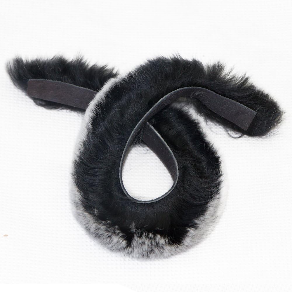 1 Pair Otter Black Bow String Silencer - Ultimate Vibration Dampening Accessory