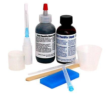 Clearance-Polyvance 2503 Plastifix Kit (Black)