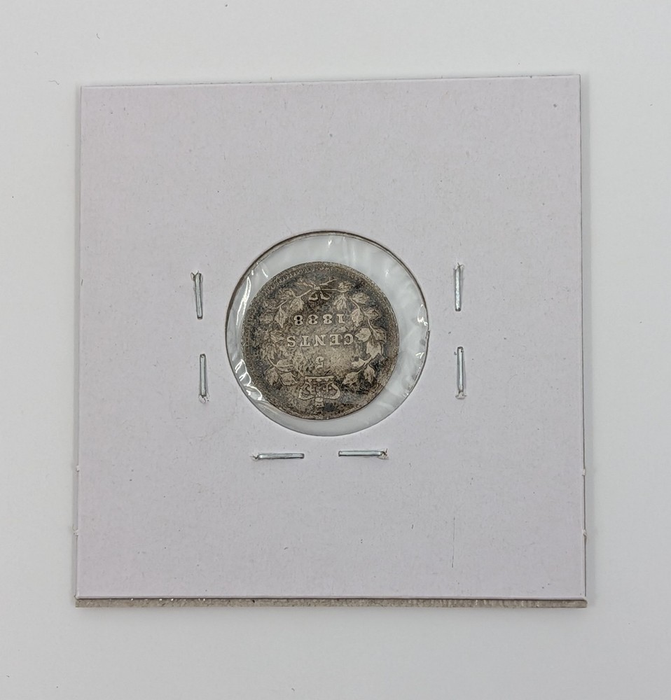 1888- Canada 5 Cents KM#2