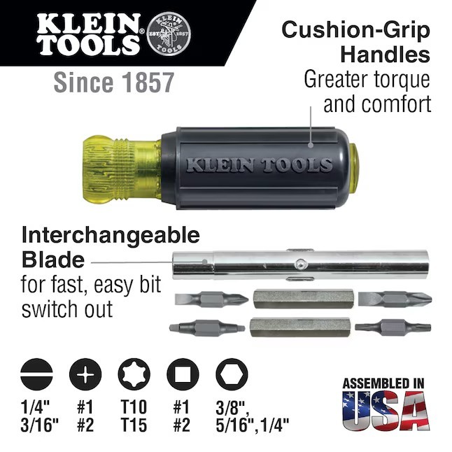 Klein Tools 2-Piece Fundamental Tool Set Free Shipping
