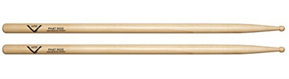 Vater Phat Ride Hickory Drumstick, Wood Tip