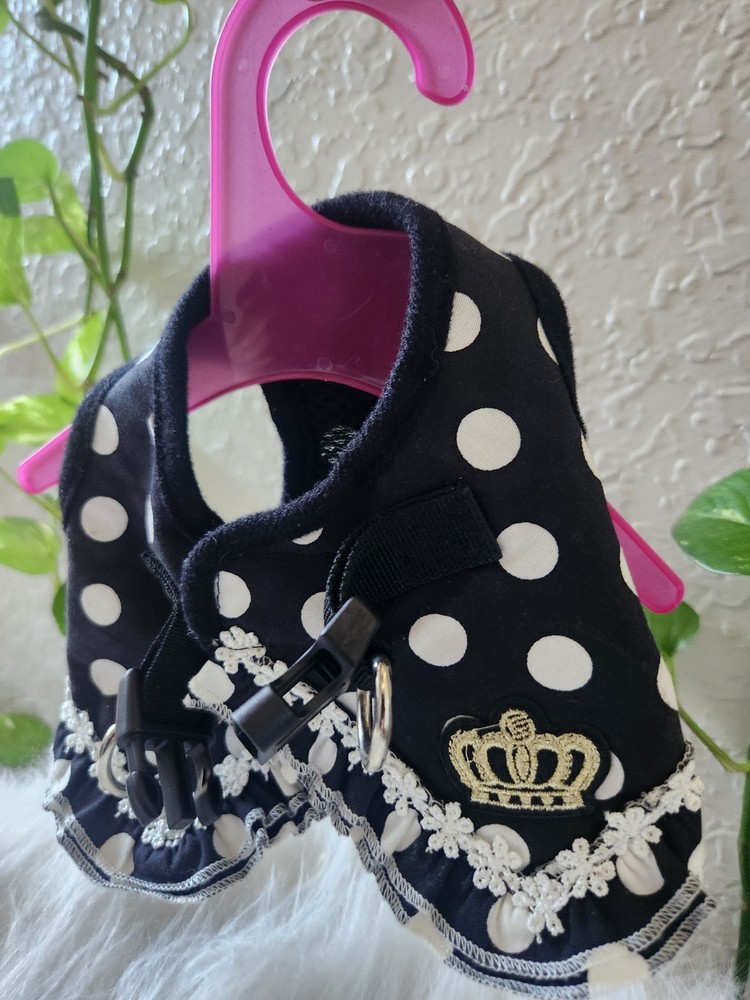 adjustable dog harness, breathable cotton fabric,