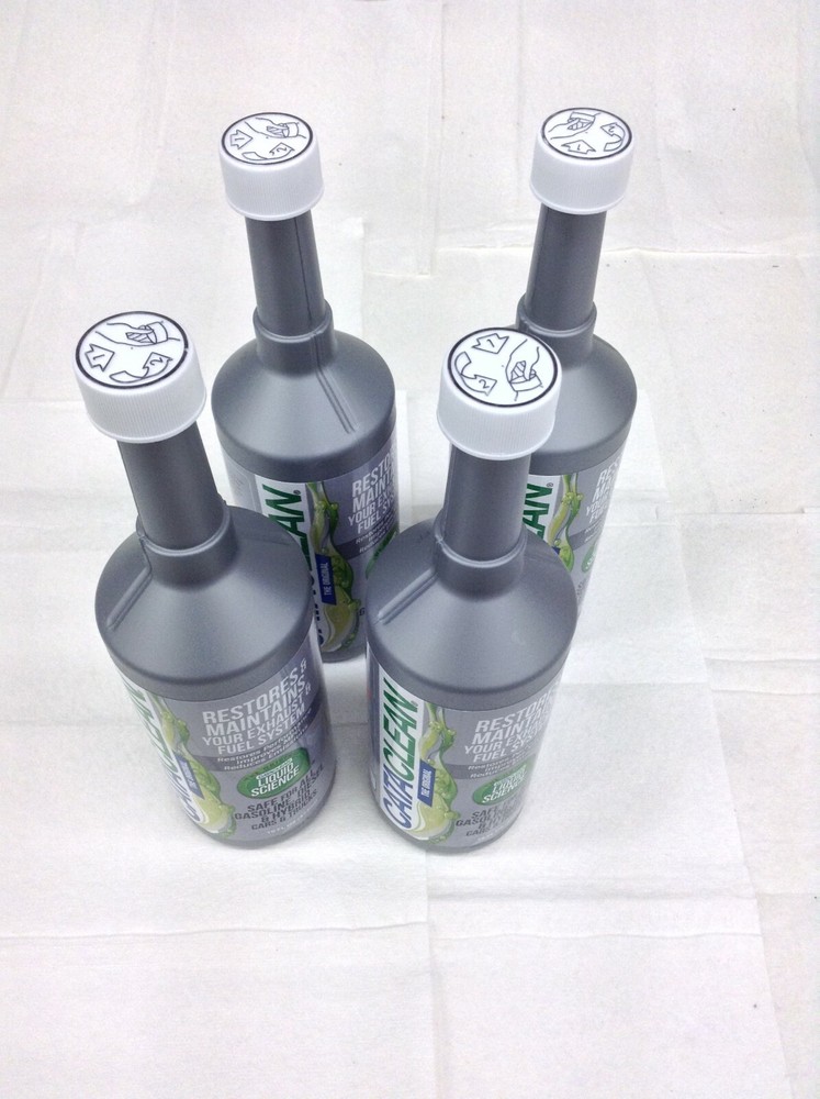 4 PACK CATACLEAN THE ORIGINAL LIQUID SCIENCE COMPLETE ENGINE FUEL EXHAUST SYSTEM