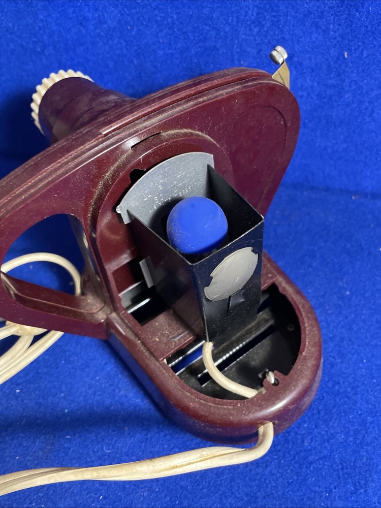 VINTAGE VIEW MASTER JUNIOR PROJECTOR SAYER'S LUMA-RAY W/BOX WORKING