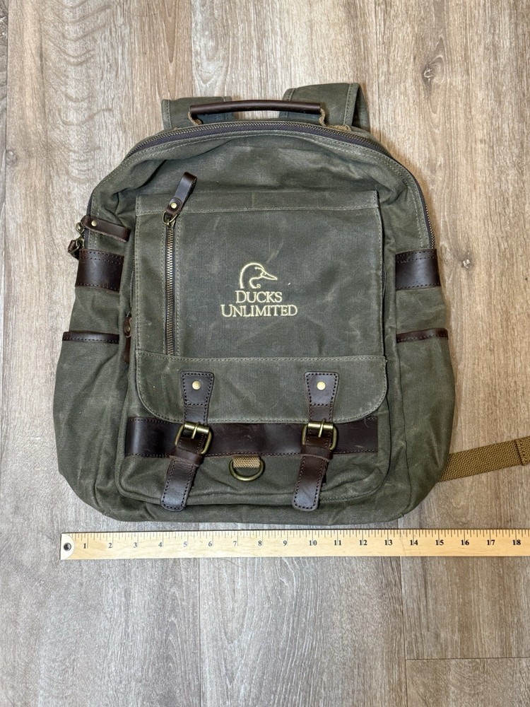 Ducks Unlimited Waxed Backpack
