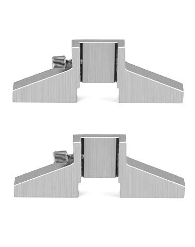 2 Pack Caliper Depth Base T-Bar Attachment for Dial/Digital/Vernier Calipers 4"-