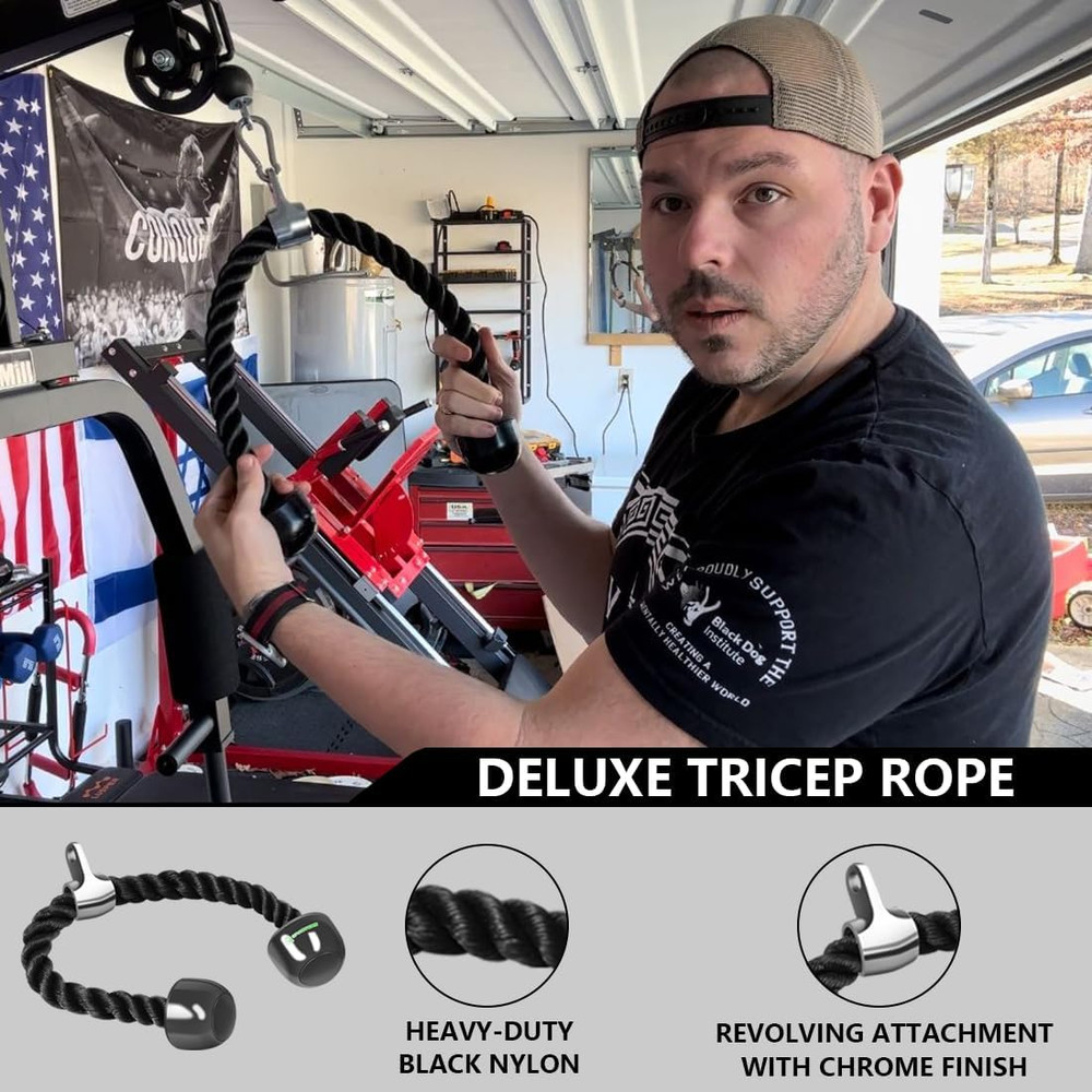 Cable Machine Attachment Set LAT Pulldown Attachments Weight Machine Accessories