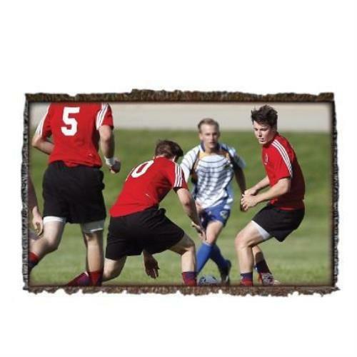 Rugby Player Photo Blanket