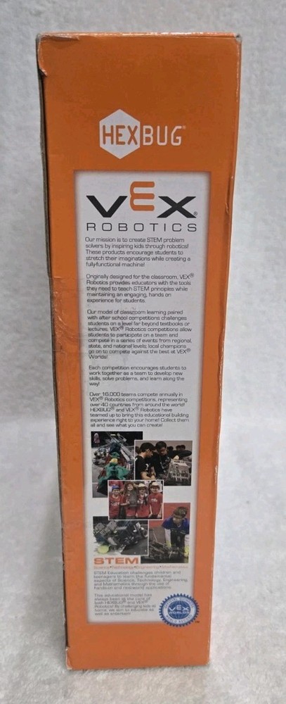 2017 HexBug Vex Robotics Discovery Command Explorer Stem Starter 225 Pcs New