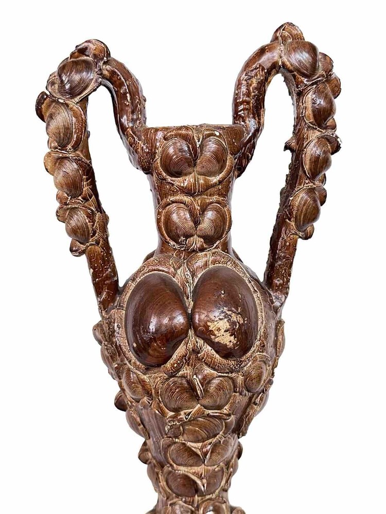 Original natural shell amphora vase 43 cm