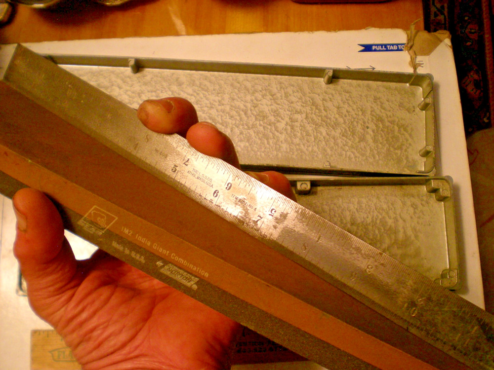 Norton Giant Combination Sharpening Stone With Case