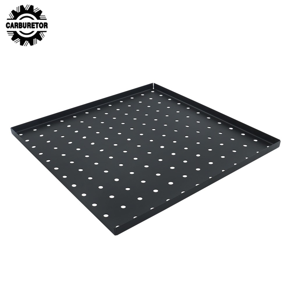 4 Pack 12 × 12 Inch Metal Pegboard Panel Wall Organizer Panel Storage Hanger