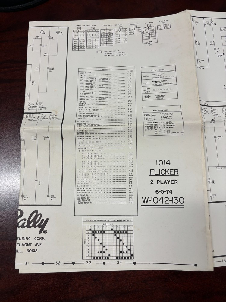 ORIGINAL-BALLY-FLICKER-PINBALL-SCHEMATICS