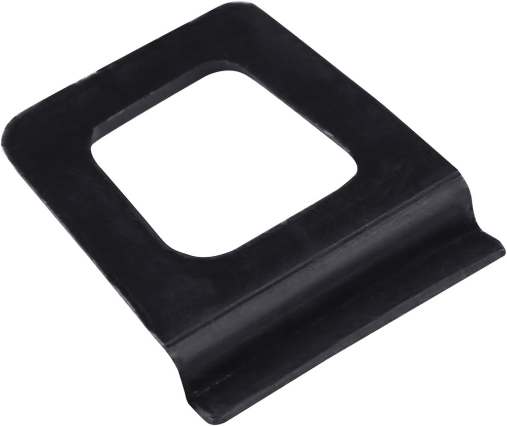Window Screen Lift Tabs - Hollow, Universal, Black Plastic Pull Tabs (30 Pack)