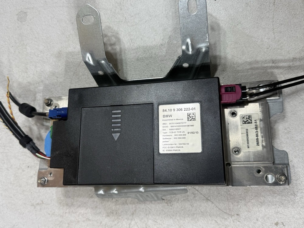 12-16 BMW 528I XDRIVE BLUETOOTH TELEMATICS COMMUNICATION COMPUTER MODULE OEM
