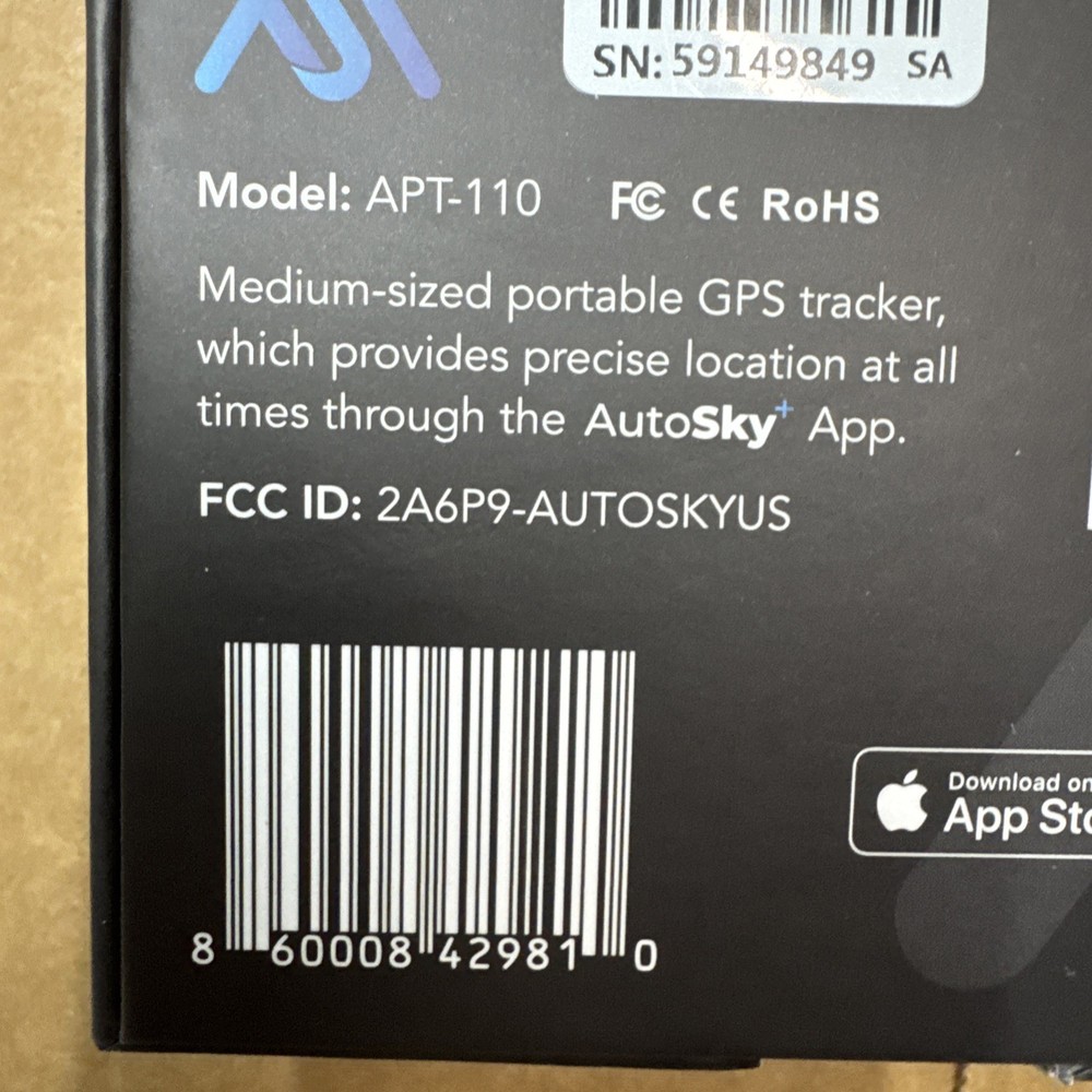 GPS Tracker - - Portable, Compact and Durable Motorcycle and Car Tracker