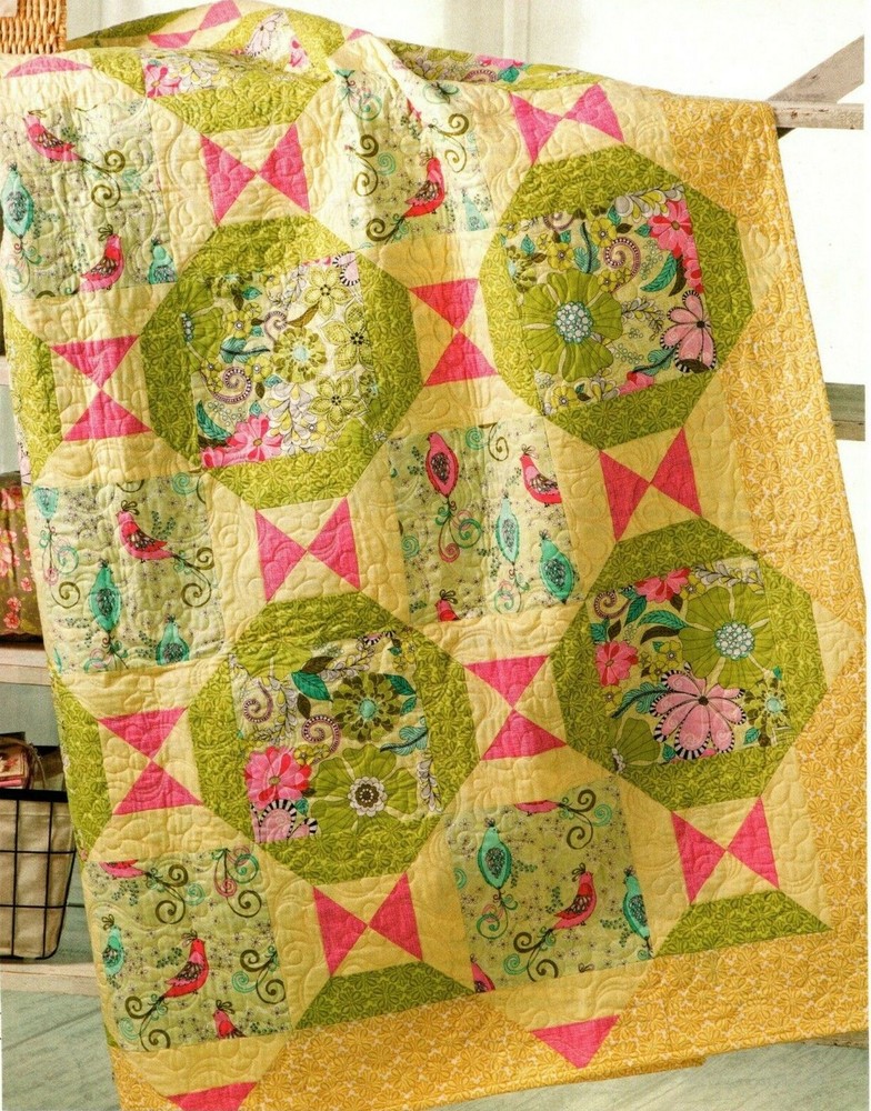 Soul Blossoms Quilt Pattern Pieced MG