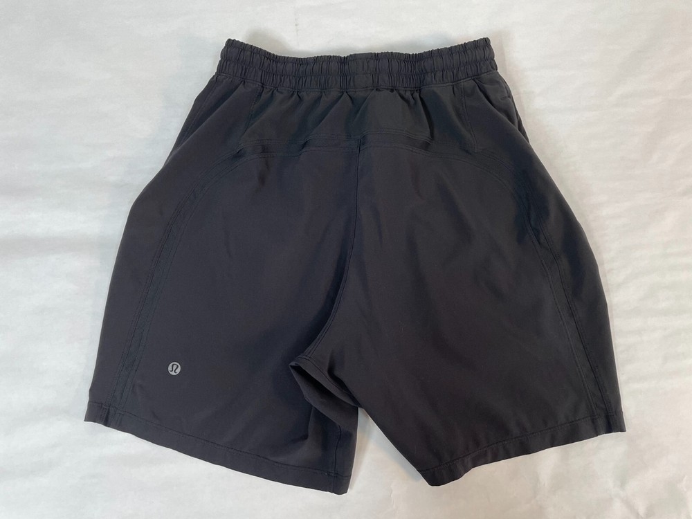 Lululemon Men's Black Drawstring Shorts Size S Small