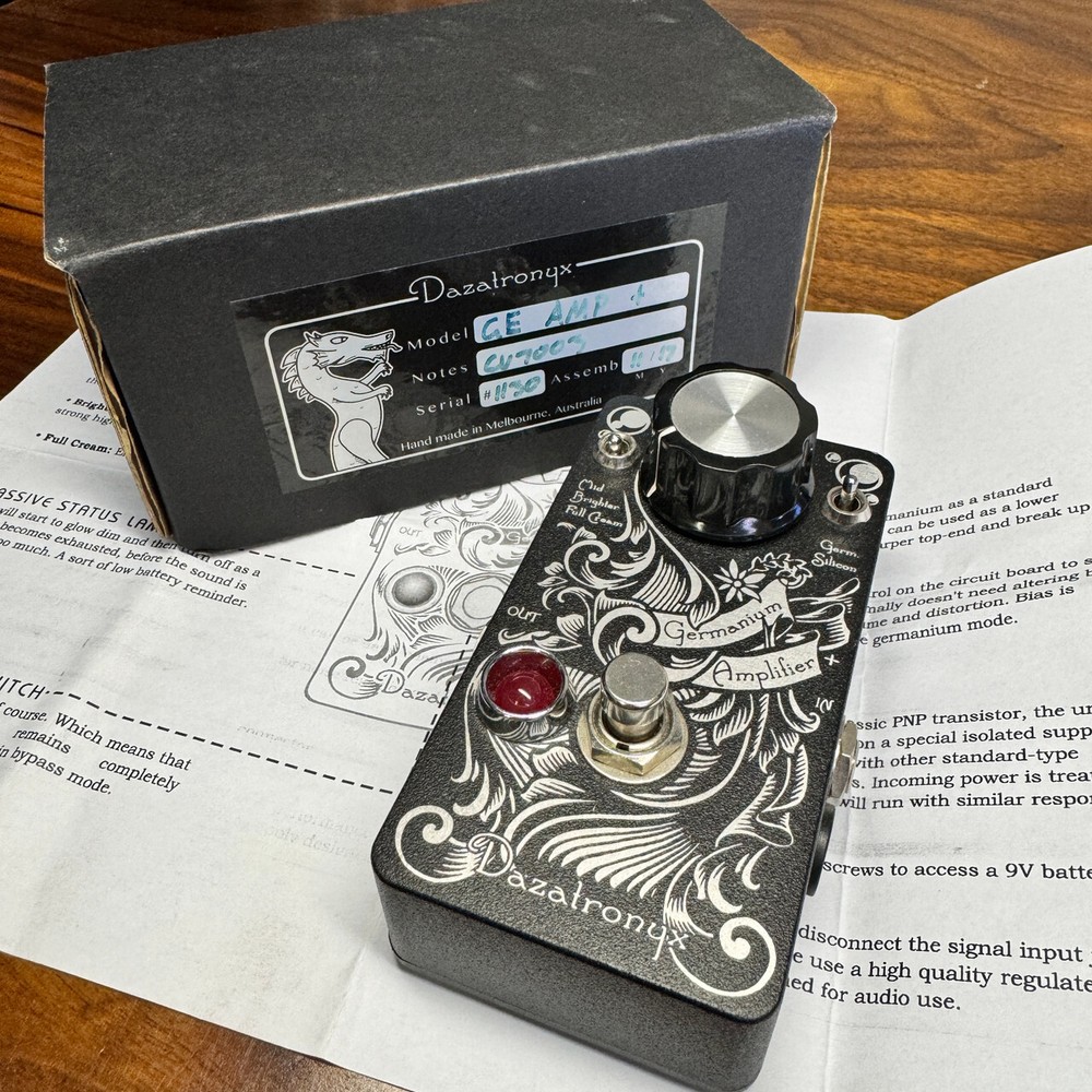 Dazatronyx Germanium Amplifier V2